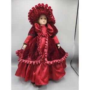 Charming Vintage Porcelain Doll